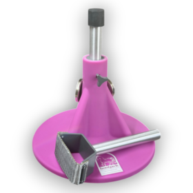 Hufbock HOOFJACK | pink | mit Hinterhufauflage