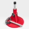 Hufbock HOOFJACK | rot | mit Hinterhufauflage